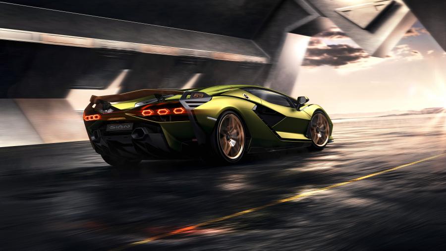  Lamborghini Sian 2019 года  (фото 6 из 18)